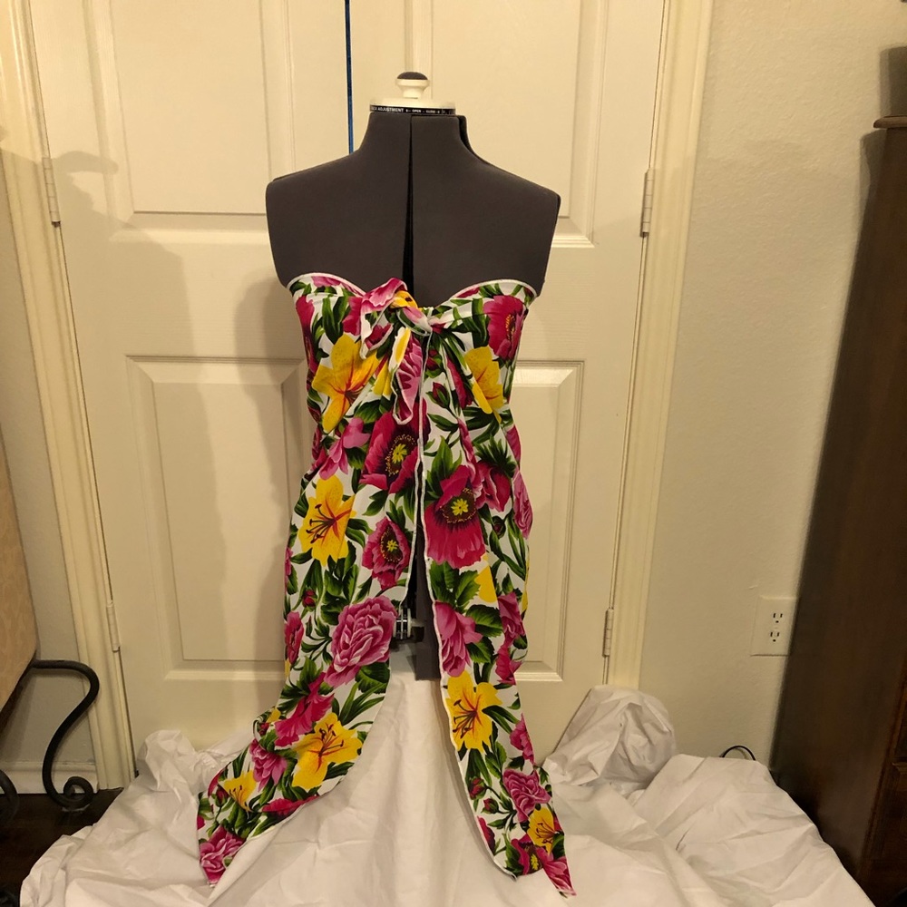 Swim coverup scarf